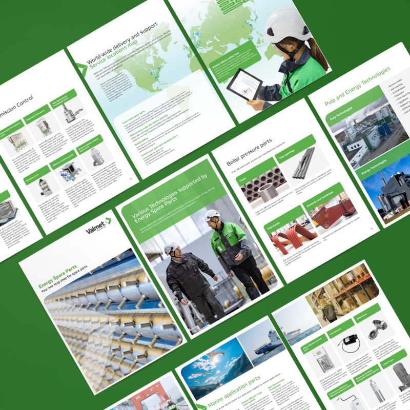 Branding Mockup monta sivua